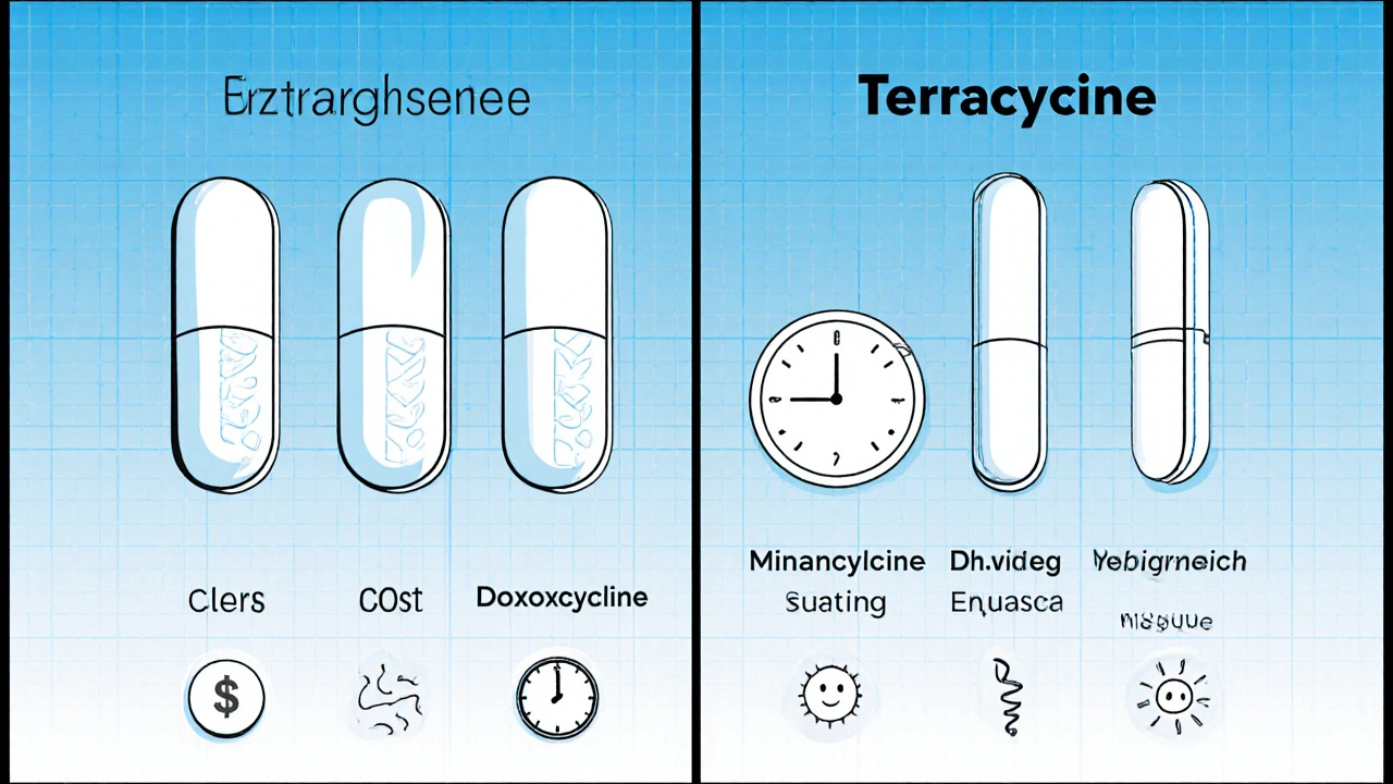 Terramycin vs Alternative Antibiotics: Tetracycline Comparison Guide