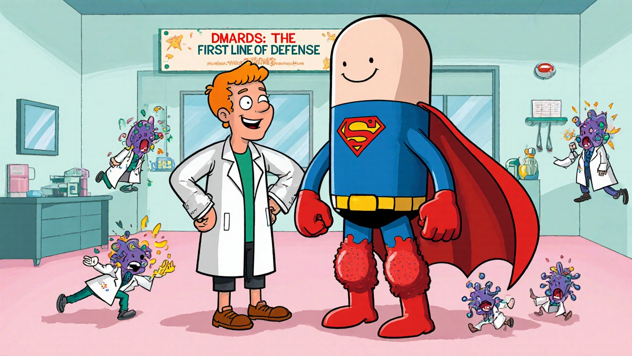 Rheumatoid Arthritis Medications: How DMARDs and Biologics Interact in Treatment