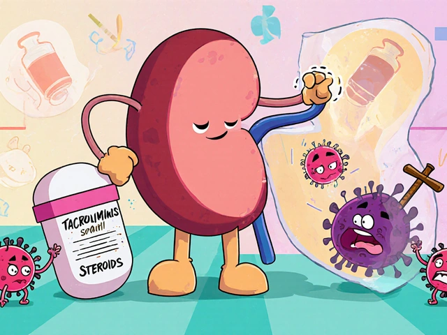 Transplant Immunosuppression: How Tacrolimus, Mycophenolate, and Steroids Work Together After Kidney Transplant