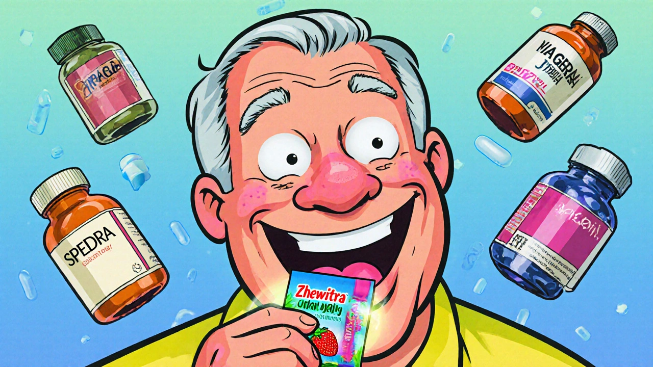 Zhewitra Oral Jelly (Vardenafil) vs Alternatives: What Works Best for ED