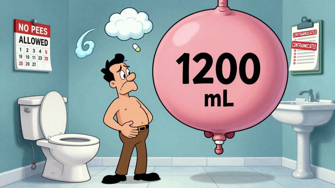 Anticholinergics and Urinary Retention: How Prostate Problems Make the Risk Worse