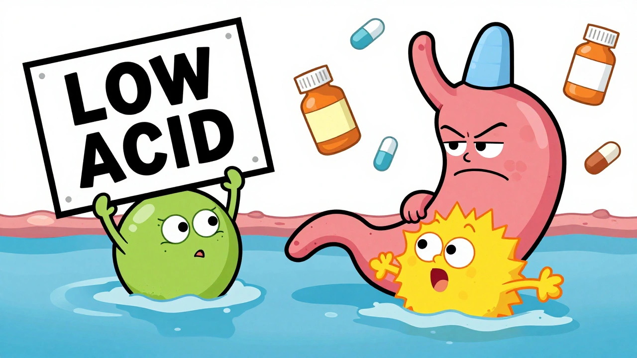 Proton Pump Inhibitors and Antifungals: How They Interfere with Absorption and Effectiveness