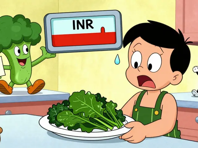 Vitamin K Foods and Warfarin Interactions for INR Control