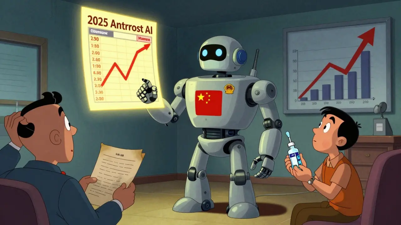 Chinese AI robot detects drug price collusion as U.S. regulators look on.