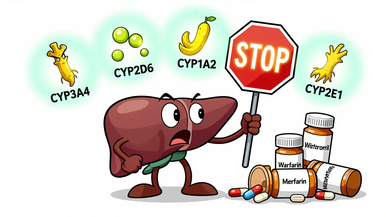Goldenseal and Medications: What You Need to Know About Liver Enzyme Interactions