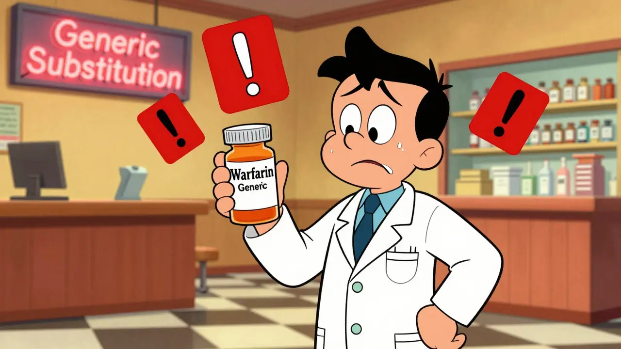 Pharmacist Concerns About NTI Generics: What Every Provider Needs to Know