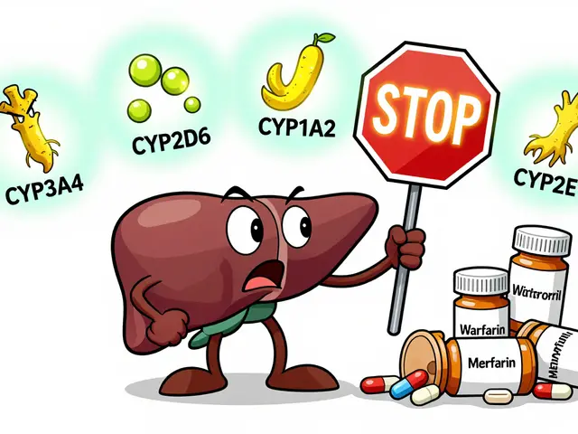 Goldenseal and Medications: What You Need to Know About Liver Enzyme Interactions